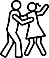 Couples dancing in sci fi themed attire at a party with copy space vector