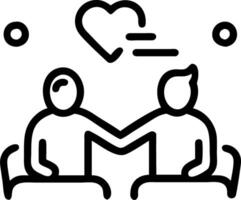 Couple enjoying a relaxing spa session at home copy space on right vector