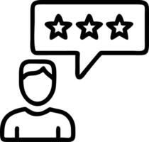 Community Manager Analyzing Feedback vector