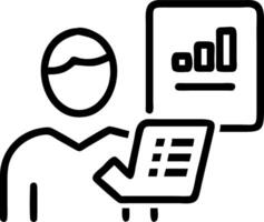 Close up portrait of logistics analyst using financial tools Set 9 vector