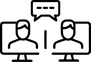 Close up portrait of a software developer using collaborative coding tools with copy space vector