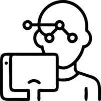 Close up portrait of a network architect designing intelligent networks with copy space vector
