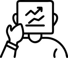 Close up portrait of a digital marketer analyzing social media metrics on a tablet with copy space vector