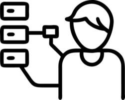 Close up portrait of a data engineer building network pipelines with copy space vector