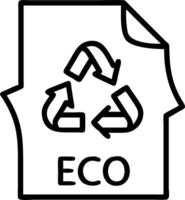 Close up of recycled paper texture with eco branding space for advertisement vector