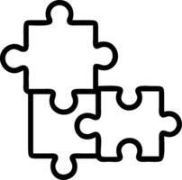 Close up of interlocked puzzle pieces of different colors with copy space vector