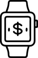 Close up of eco friendly financial apps on smartphone for green investing Set 4 vector