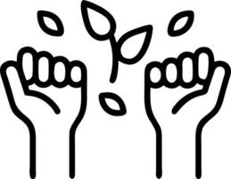 Close up of diverse hands holding seeds with copy space vector