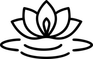 Close up of a tranquil hydrotherapy pool with lotus flowers copy space below. Set 2 vector