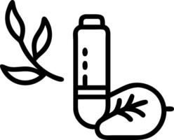 Close up of a serene herbal steam inhaler with fresh herbs copy space below. Set 2 vector
