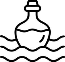 Close up of a luxurious massage oil bottle with gentle ripples in water copy space below. Set 2 vector
