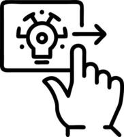 Close up macro of a business strategist using smart devices for innovative market analysis with copy space Set 2 vector