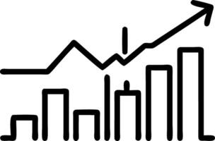City skyline with green bars graph overlay and copy space Set 2 vector