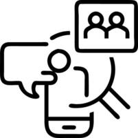 Citizens reporting cyber incidents through apps with copy space vector