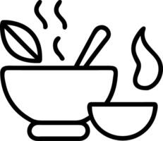 Candid image of group enjoying herbal tea workshop copy space on side. Set 2 vector