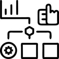 Assembly line with virtual interface overlay and copy space vector