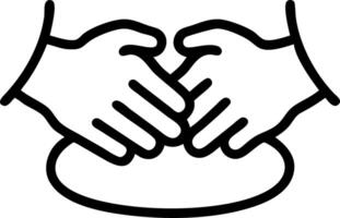 Soft Bokeh of Family Kneading Dough Together vector