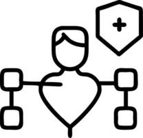 Soft abstract digital art of tech savvy healthcare worker analyzing patient data with copy space Set 3 vector