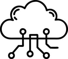 Soft abstract digital art of digital transformation icons and symbols with copy space Set 2 vector