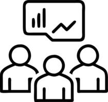 Soft abstract digital art of business professionals analyzing big data with copy space vector