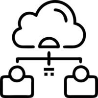 Project team using cloud based time tracking software with copy space vector