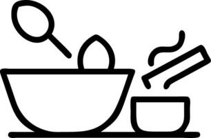 Plain Kitchen Background with Family Preparing a Meal vector