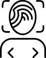 Plain background with tech savvy healthcare administrator using blockchain for data security with copy space Set 4 vector