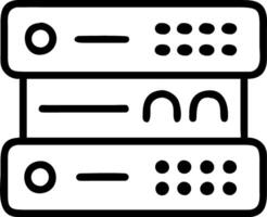Macro shot of secure server hardware with copy space vector