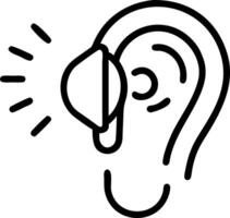 Macro shot of an earbud with AI assistant activation vector