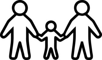 Macro of Family Shadows on the Sand vector