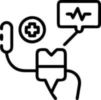 Macro close up of tech savvy healthcare IT specialist configuring secure network with copy space vector