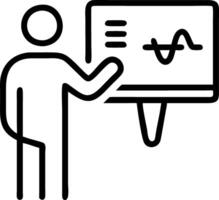 Glossy image of medical researcher analyzing data on holographic display with copy space vector