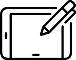 Glossy Background with High Tech Tablet and Stylus in a Cafe vector
