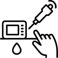 Environment shot of tech savvy healthcare administrator using AI driven management tools with copy space Set 10 vector