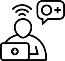 Environment shot of tech savvy healthcare administrator using AI driven management tools with copy space Set 5 vector
