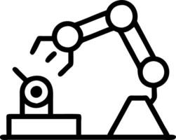 Environment shot of factory workers operating AI assisted machinery with copy space vector
