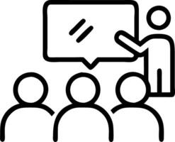 Energetic Team Brainstorming with Digital Whiteboard vector