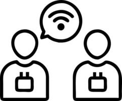 Doctors consulting via telemedicine platforms in a hospital setting vector