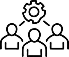 Emergency responders using AI for disaster management vector
