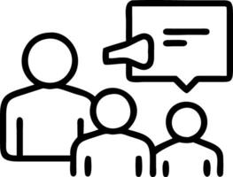 Creative Team Interaction Around Interactive Board vector