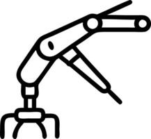 Close up of robotic surgical instruments with soft lighting vector