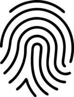 Close up of human and robotic fingerprints overlapping vector