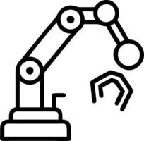 Candid shot of operator adjusting AI controlled machinery with copy space vector