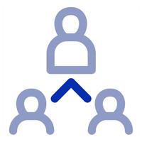 Hierarchy icon concept vector