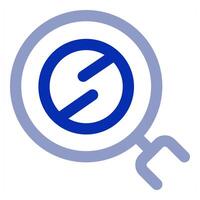 Search Statistics and data icon concept vector