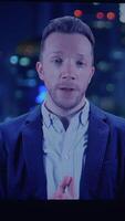Professional Presenter Set in a Vibrant Urban Night Setting for Engaging Events and Talks video