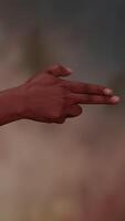 A Dynamic Hand Gesture That Powerfully Symbolizes Both Action and Various Forms of Expression video