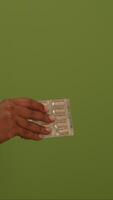 An Abstract Green Surface Perfect for Various Backgrounds and Textures That Inspire video