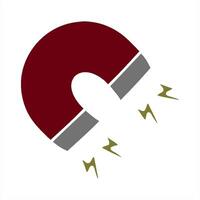 artistic flat color retro cartoon of a magnet video