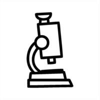 microscope and slide symbol icon creative drawing video